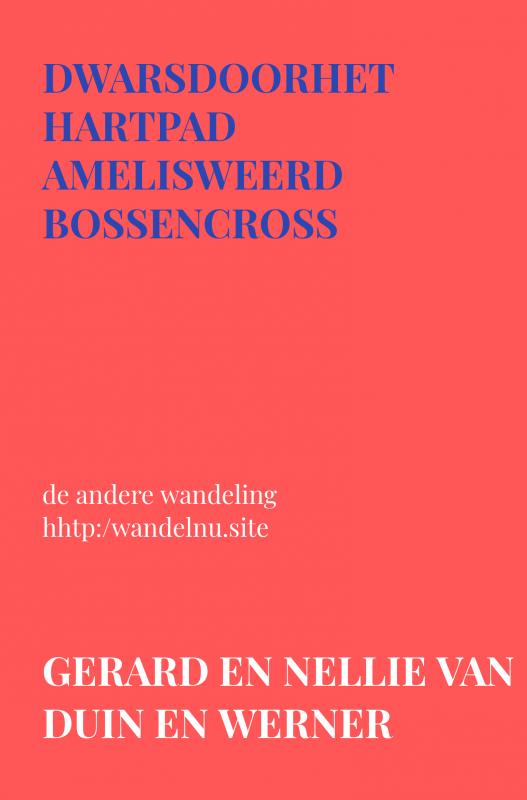 Omslag van dwarsdoorhethartpad