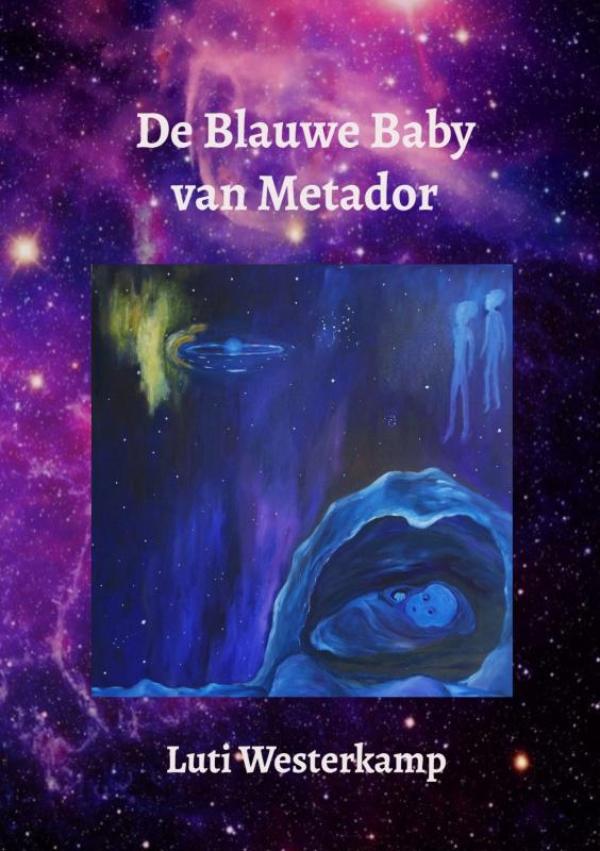 Omslag van De Blauwe Baby van Metador