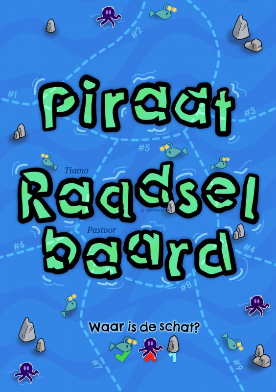 Omslag van Piraat Raadselbaard