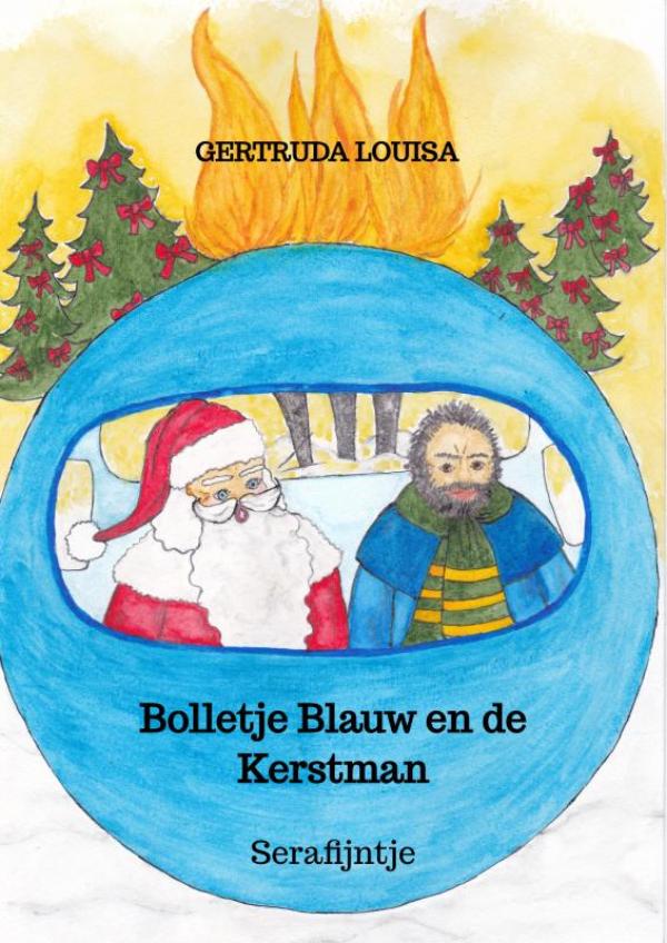 Omslag van Bolletje Blauw en de Kerstman