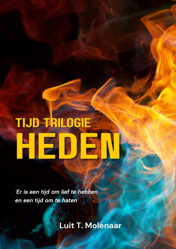 Omslag van tijd trilogie HEDEN