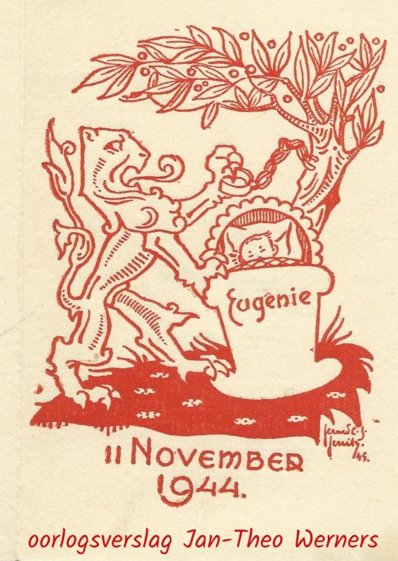 Omslag van oorlogsverslag Jan-Theo Werners