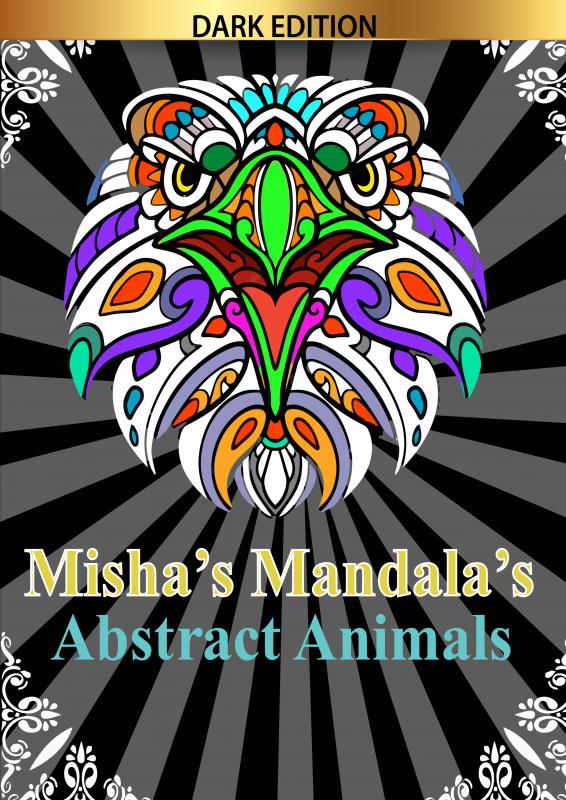 Omslag van Misha's mandala's: Abstract animals