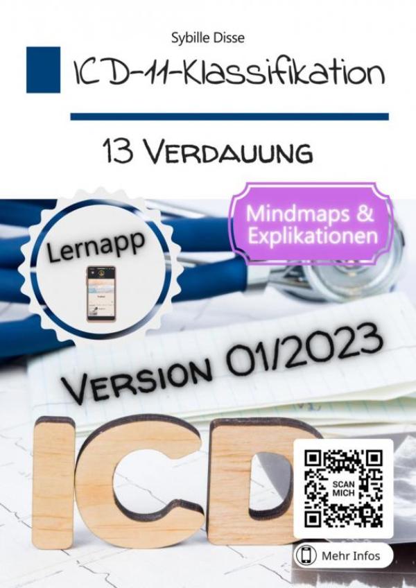Omslag van ICD-11-Klassifikation Band 13: Verdauung
