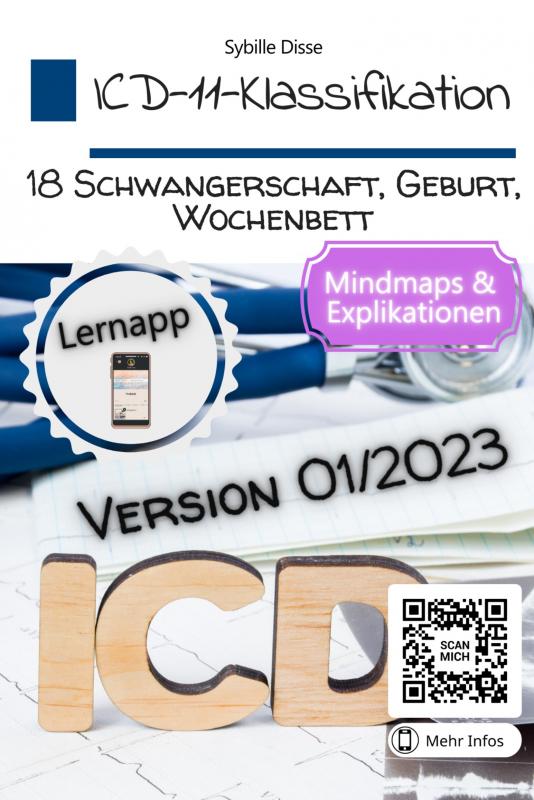 Omslag van ICD-11-Klassifikation Band 18: Schwangerschaft, Geburt, Wochenbett