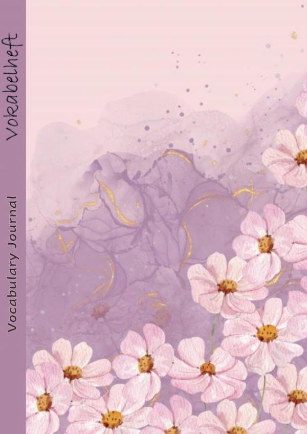 Omslag van Sprachlern-Journal: Vokabelheft 4 Spalten Vocabulary Journal