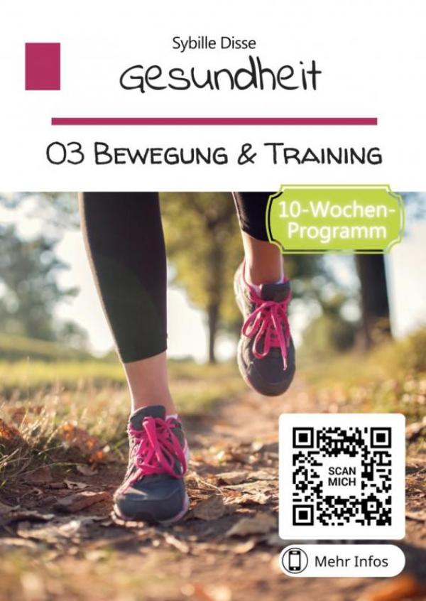 Omslag van Gesundheit Band 03: Bewegung und Training