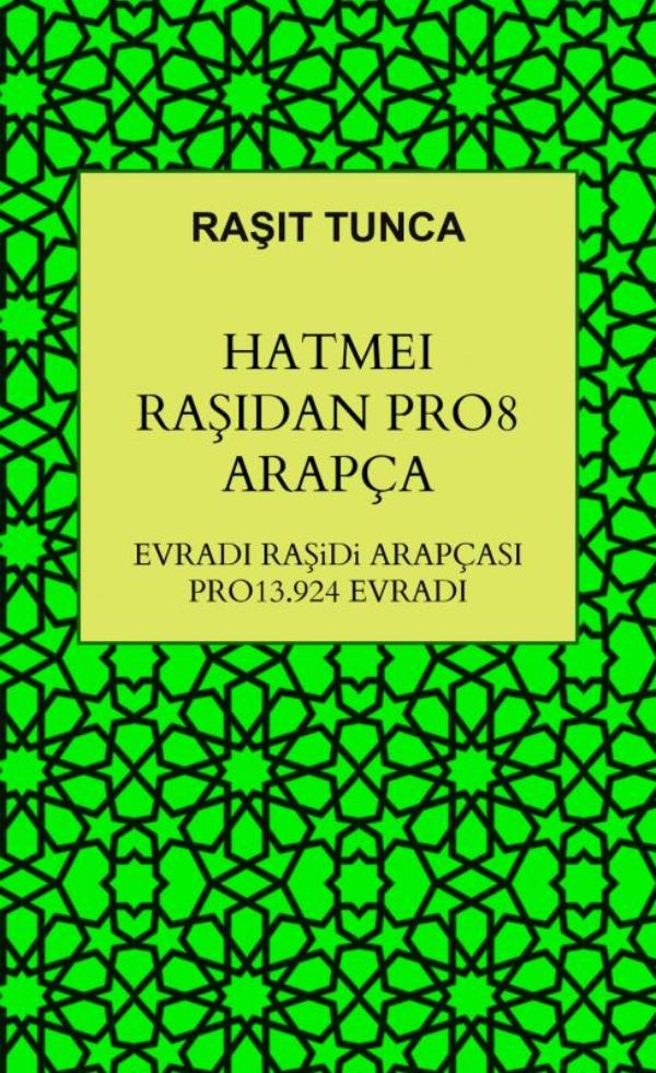 Omslag van HATMEi RAŞiDAN PRO8 ARAPÇA