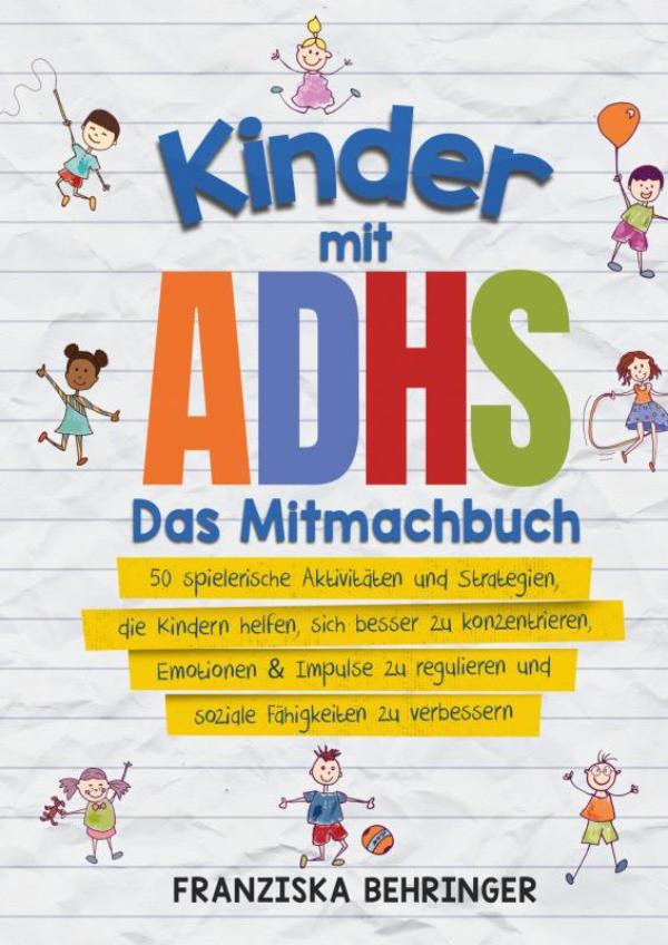 Omslag van Kinder mit ADHS - Das Mitmachbuch