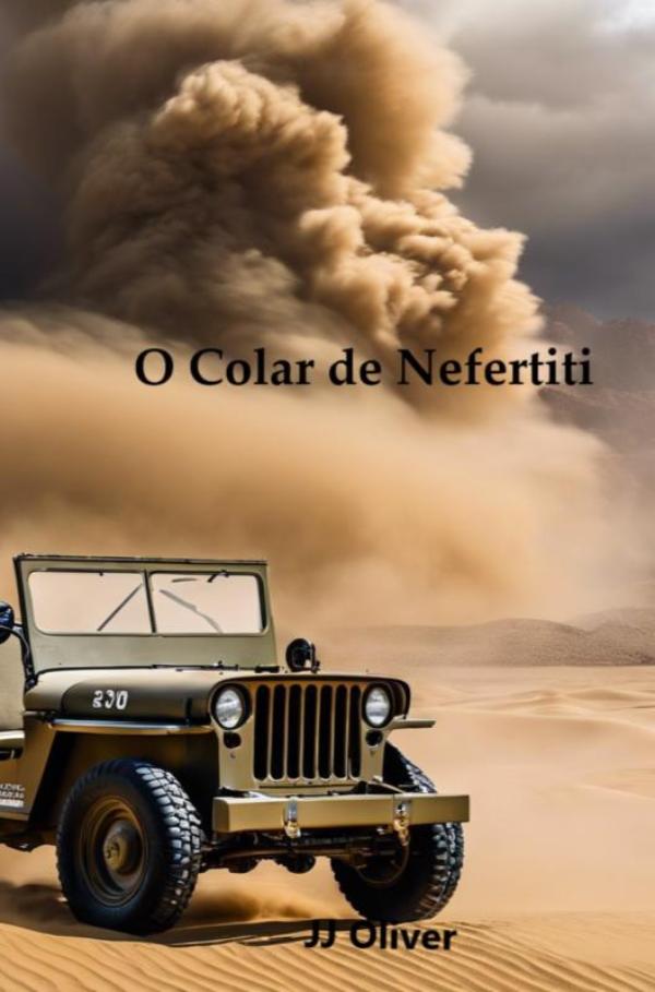 Omslag van O Colar de Nefertiti