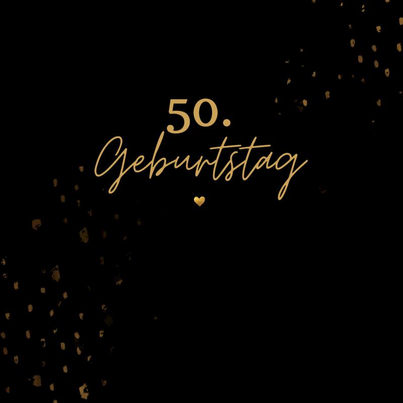 Omslag van 50. Geburtstag- Gästebuch Blanko