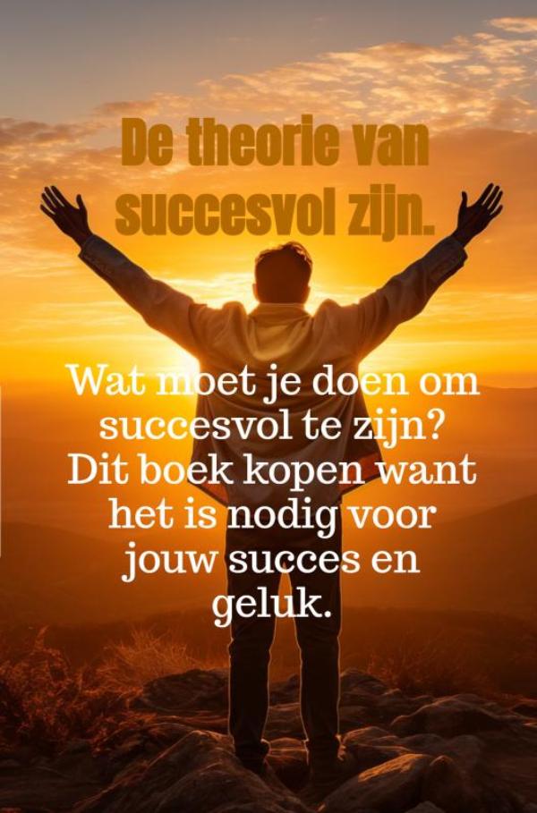 Omslag van De theorie van succesvol zijn.