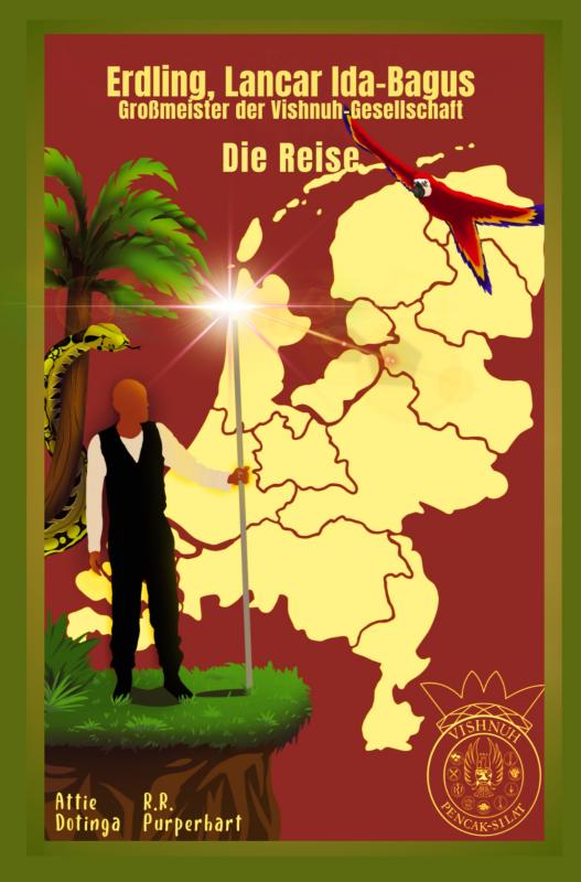 Omslag van Erdling Lancar Ida-Bagus. Der Großmeister der Vishnuh-Gesellschaft.