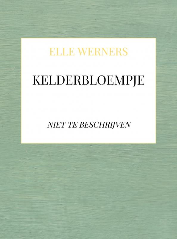 Omslag van KELDERBLOEMPJE