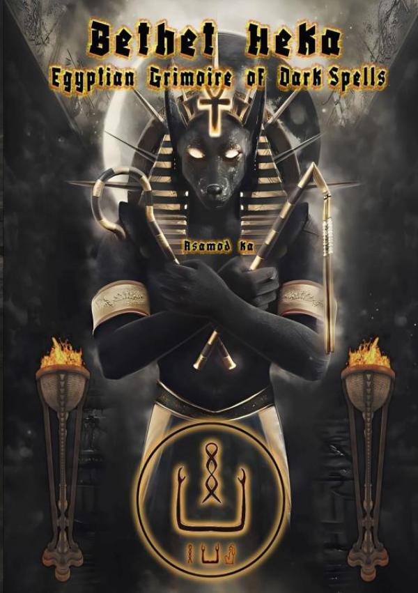 Omslag van Bethet Heka- Egyptian Grimoire of Dark Spells