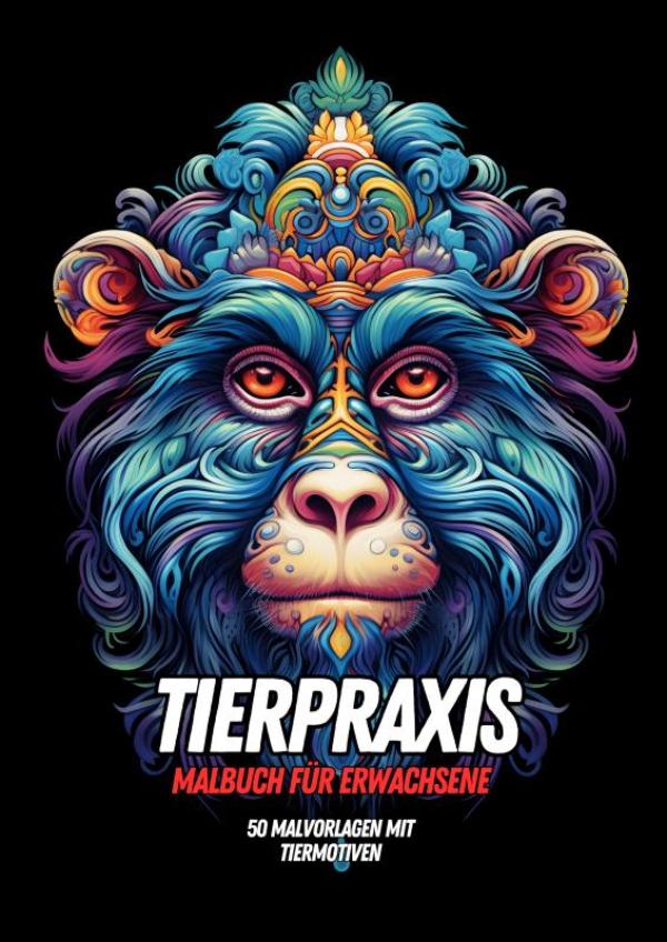 Omslag van Malbuch für Erwachsene - Tierpraxis