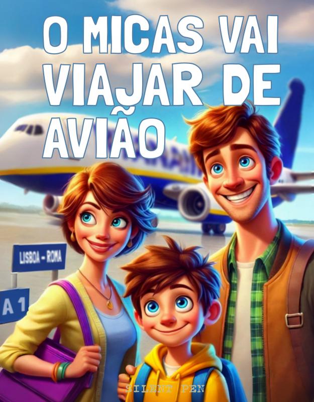 Omslag van O Micas Vai Viajar de Avião