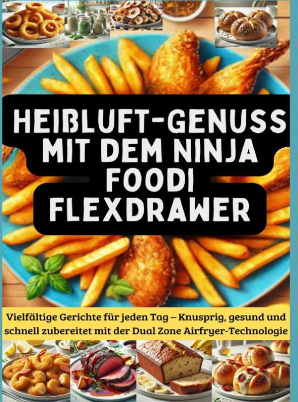 Omslag van Heißluft-Genuss mit dem Ninja Foodi FlexDrawer