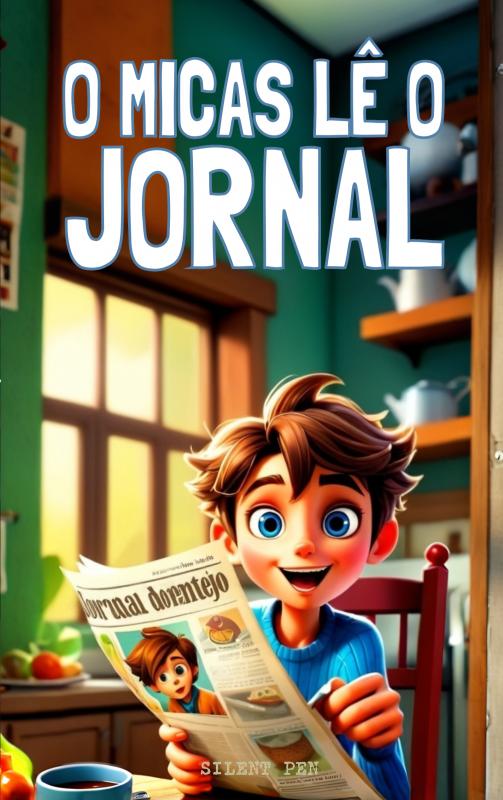 Omslag van O Micas Lê o Jornal