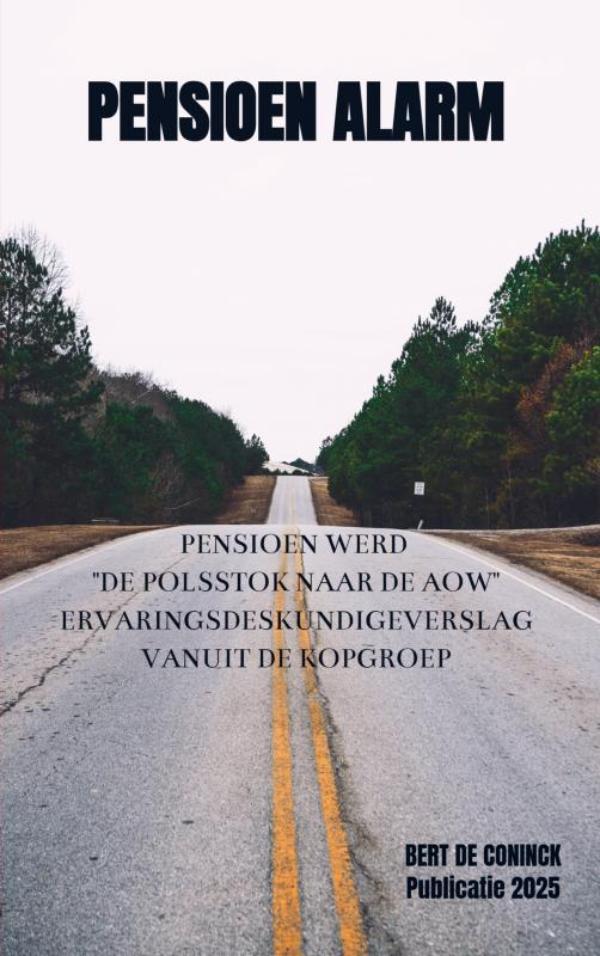 Omslag van PENSIOEN ALARM