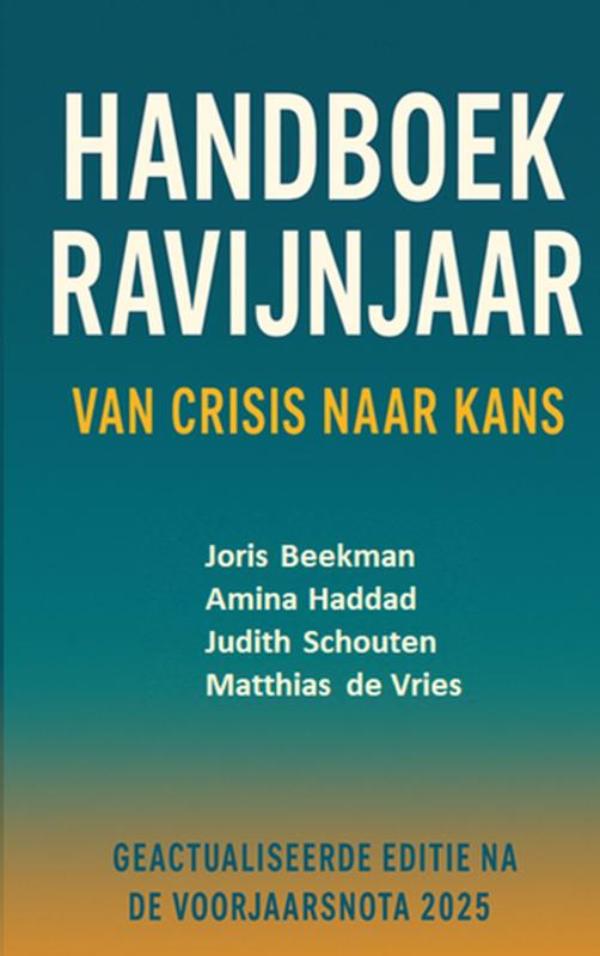 Omslag van HANDBOEK RAVIJNJAAR - van crisis naar kans
