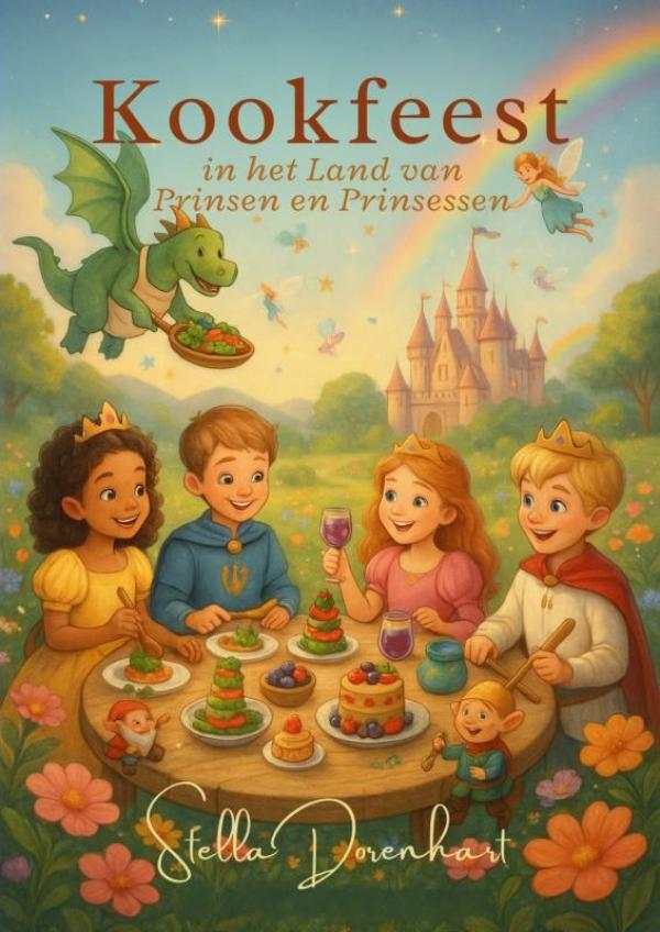 Omslag van Kookfeest in het Land van Prinsen en Prinsessen