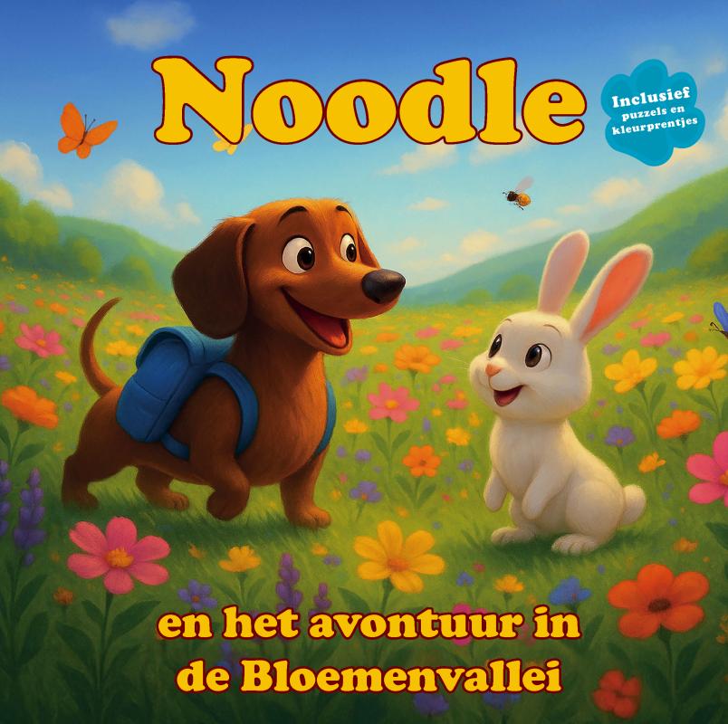 Omslag van Noodle en het avontuur in de bloemenvallei