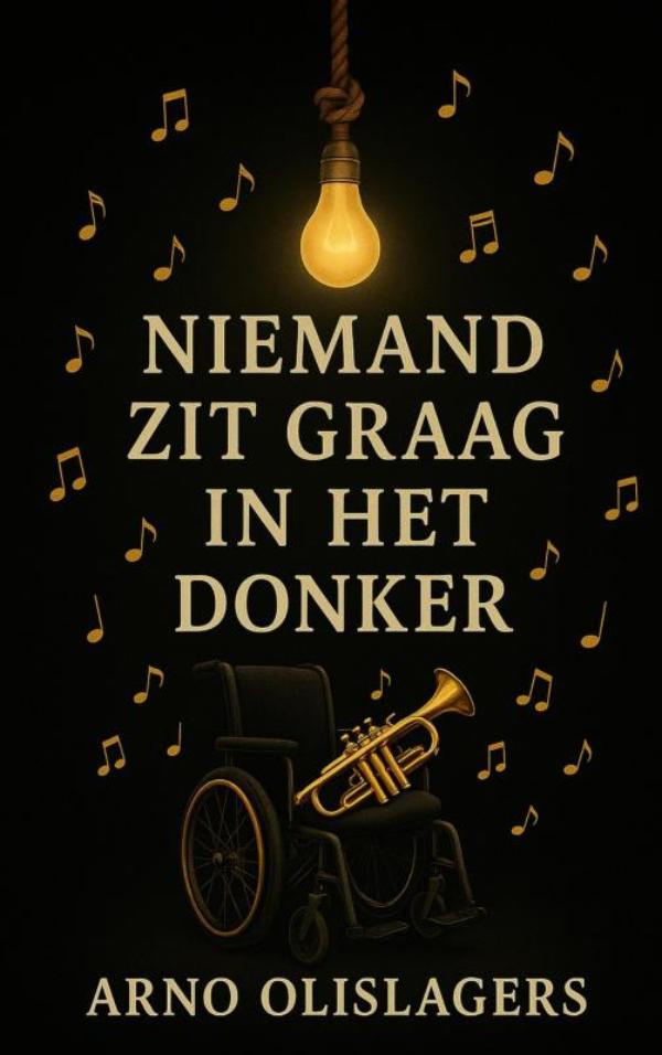 Omslag van Niemand zit graag in het donker