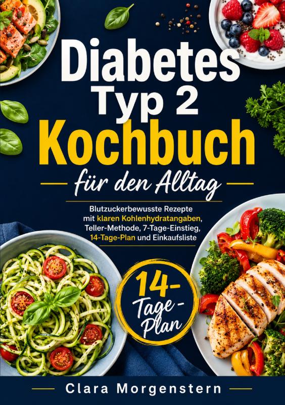 Omslag van Diabetes Typ 2 Kochbuch für den Alltag