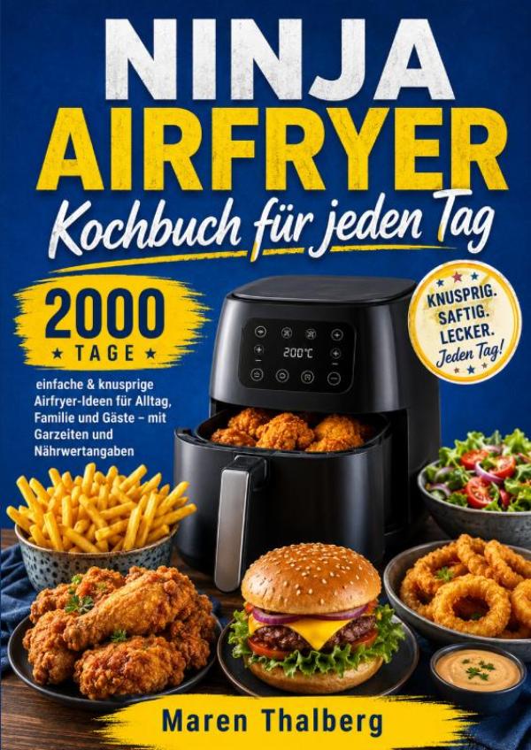 Omslag van Ninja Airfryer Kochbuch für jeden Tag