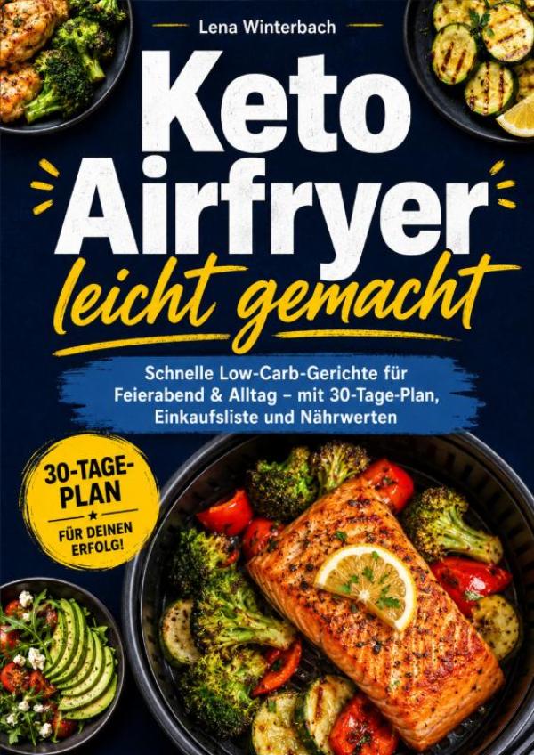 Omslag van Keto Airfryer leicht gemacht