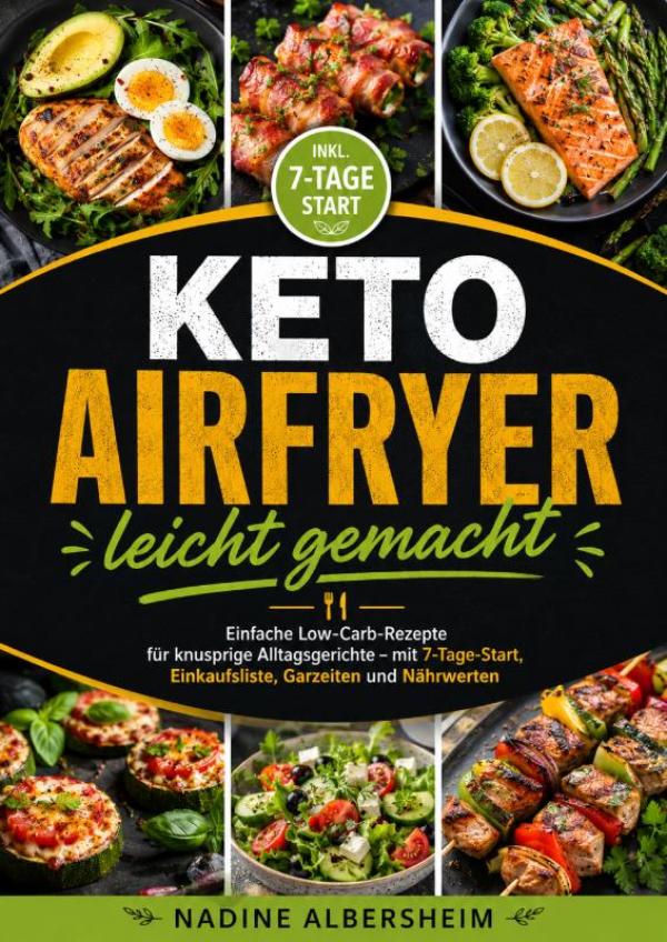 Omslag van Keto Airfryer leicht gemacht
