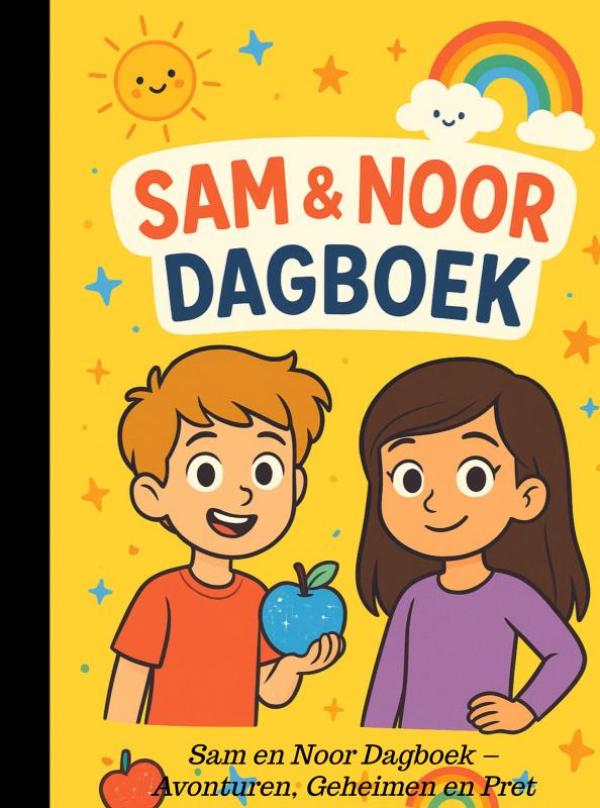 Omslag van Het Dagboek van Sam & Noor – Schrijf, teken en beleef mee!