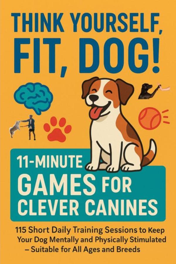 Omslag van Think Yourself Fit, Dog! – 11-minute Games For Clever Canines