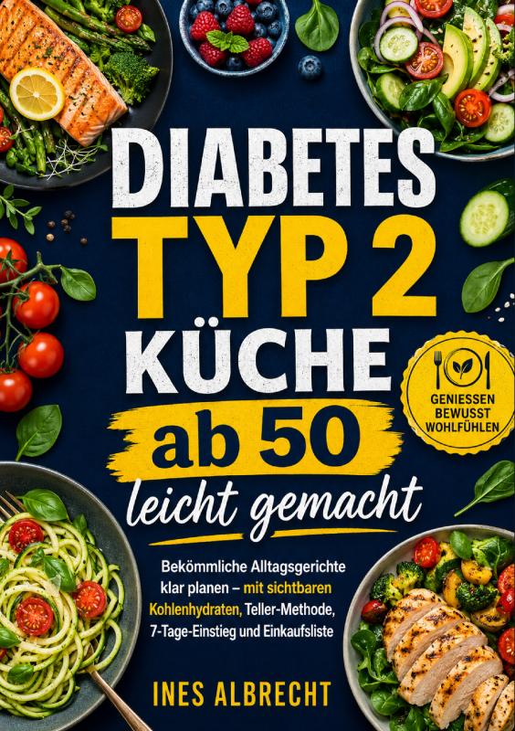 Omslag van Diabetes Typ 2 Küche ab 50 leicht gemacht