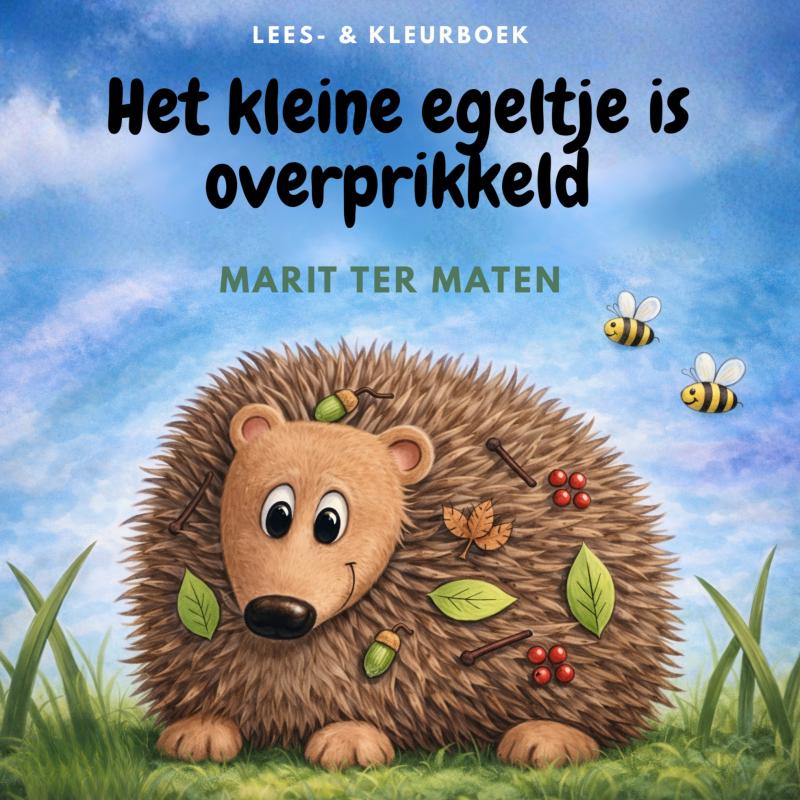Omslag van Het kleine egeltje is overprikkeld