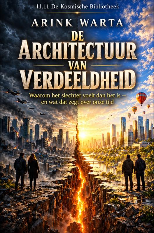 Omslag van DE ARCHITECTUUR VAN VERDEELDHEID