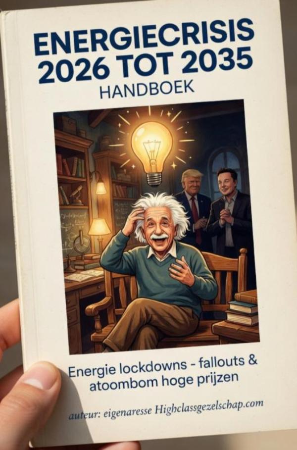 Omslag van Energiecrisis 2026 tot 2035 handboek