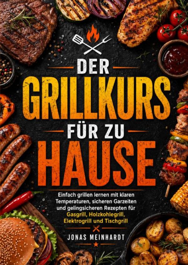 Omslag van Der Grillkurs für zu Hause