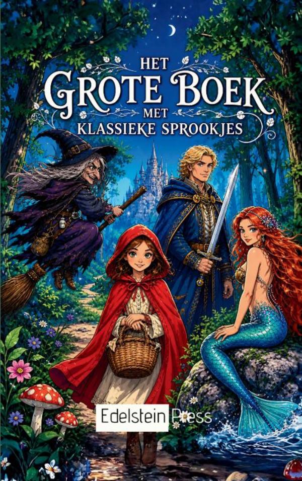 Omslag van Het Grote Boek met Klassieke Sprookjes