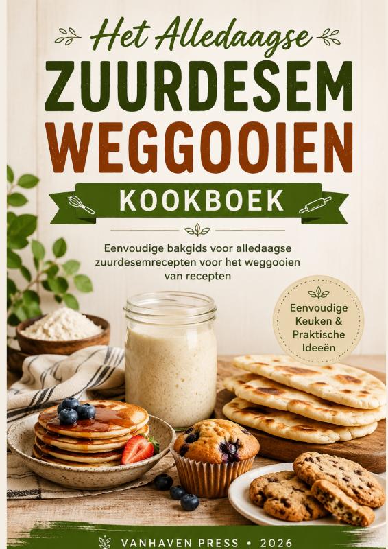 Omslag van Het Alledaagse Zuurdesem weggooien Kookboek