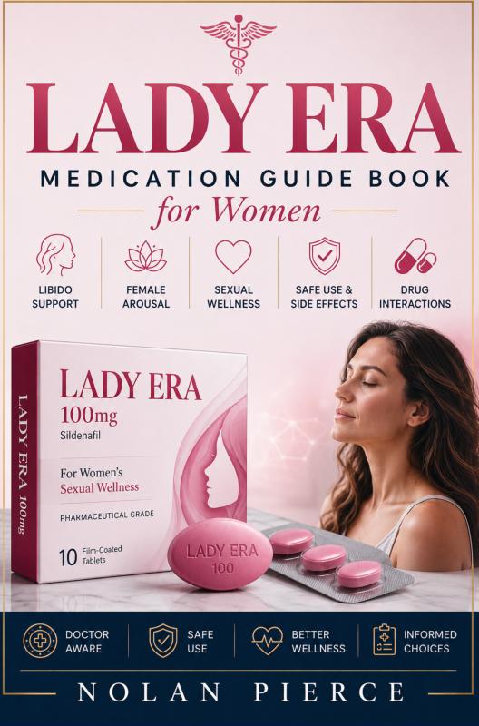 Omslag van LADY ERA Medication Guide Book for Women