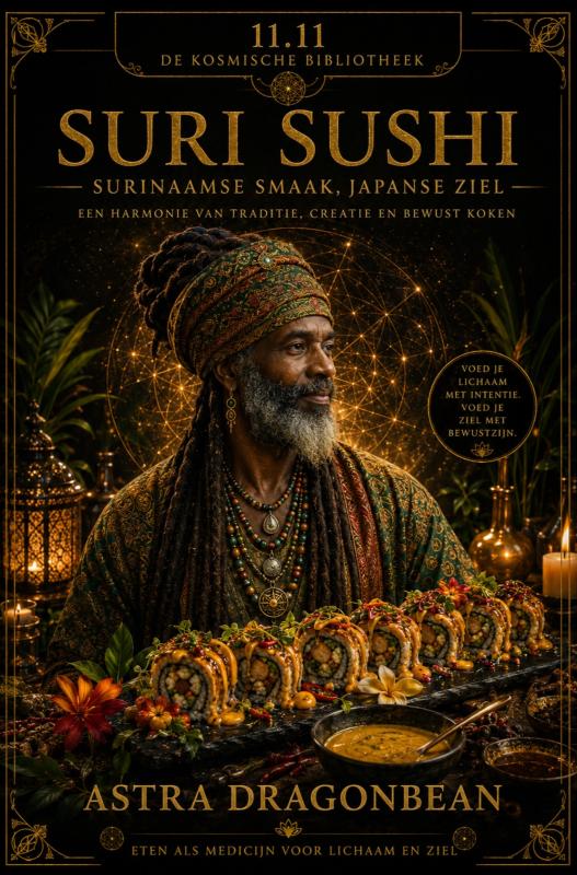 Omslag van SuriSushi – Surinaamse smaak, Japanse ziel