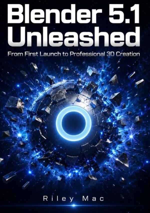 Omslag van Blender 5.1 Unleashed