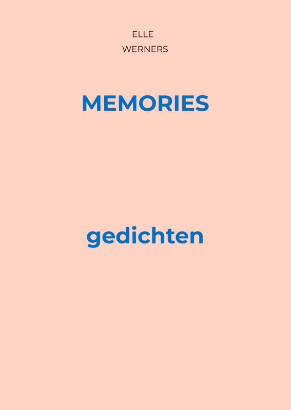 Omslag van MEMORIES