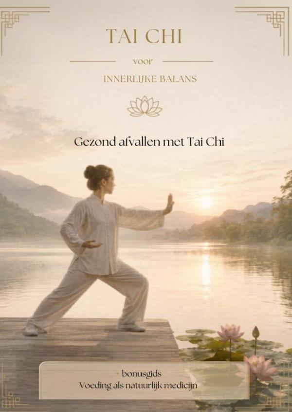 Omslag van Gezond afvallen met Tai Chi
