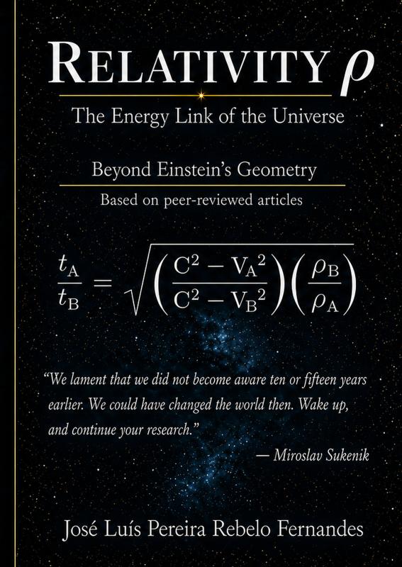 Omslag van Relativity ρ - Energy Link of the Universe