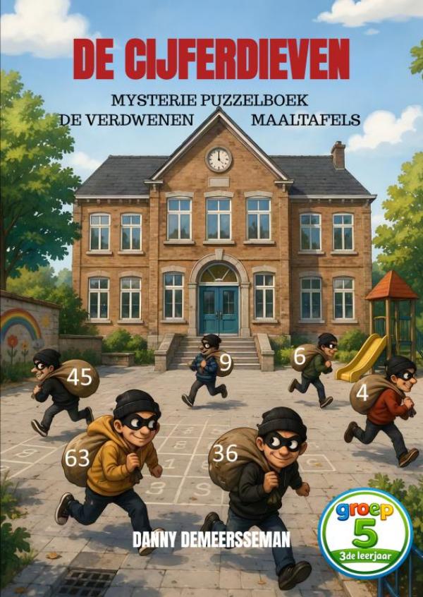 Omslag van DE CIJFERDIEVEN