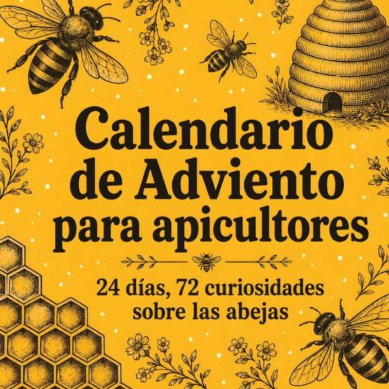 Omslag van Calendario de Adviento para apicultores