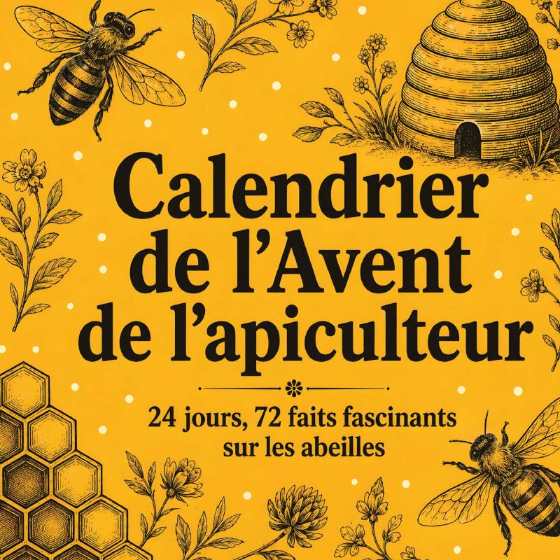 Omslag van Calendrier de l’Avent de l’apiculteur